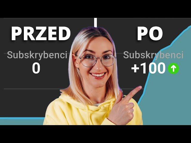 Jak zdobyć pierwszych ‼️100 SUBSKRYBENTÓW na YouTube ‼️