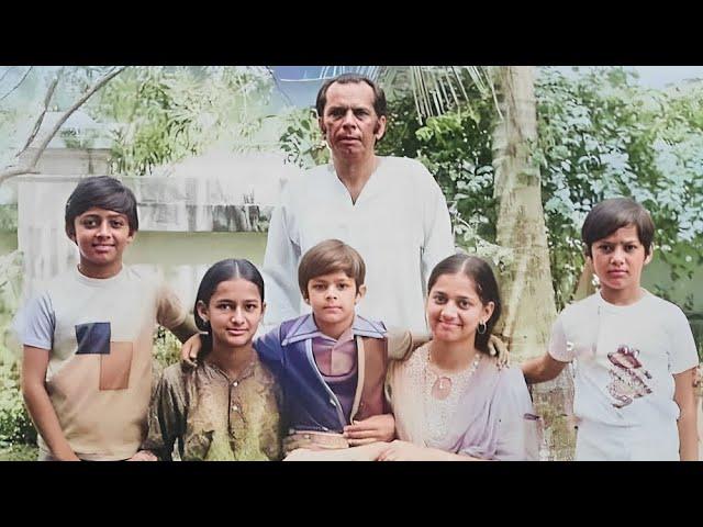 Legendary Actor Johnny Walker With His Wife, and Children | Biography | Life Story