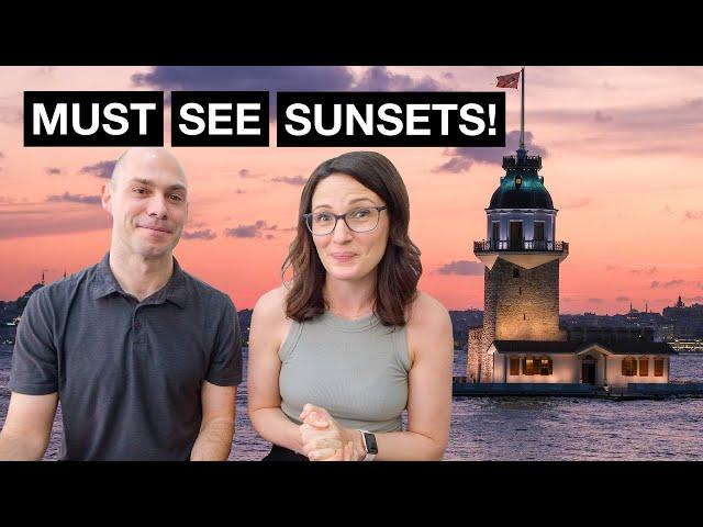 Top 5 BEST Sunset Spots in Istanbul