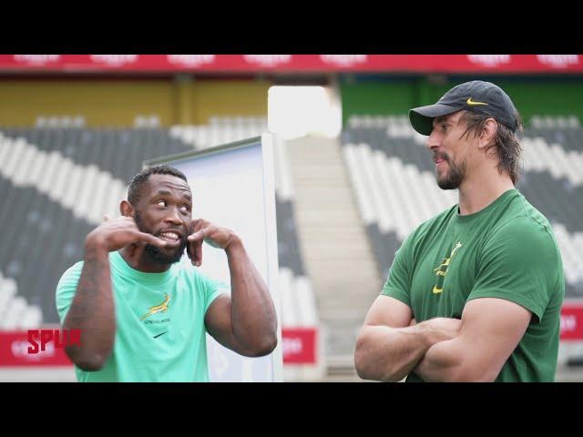 Eben Etzebeth: 128 and Counting | Siya Kolisi and Eben Take A Walk Down Memory Lane 