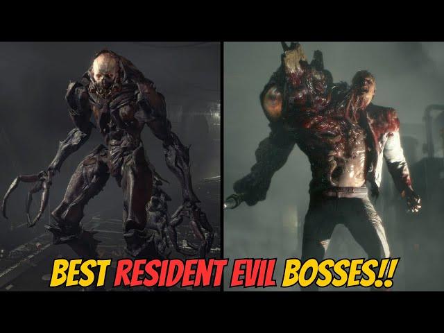 Top 10 Resident Evil Games With The Best Boss Fights!