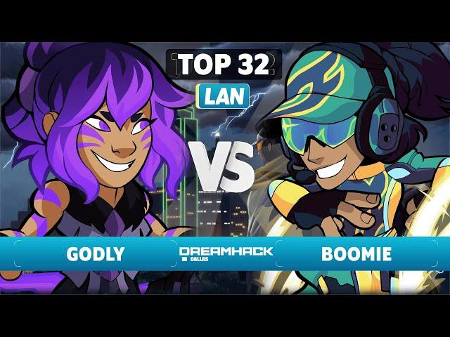 Godly vs Boomie - Top 32 - Dreamhack Dallas 2023 - LAN 1v1