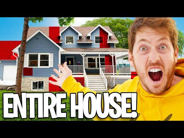 We Filled Our Entire HOUSE With Hidden Gaming Rooms!