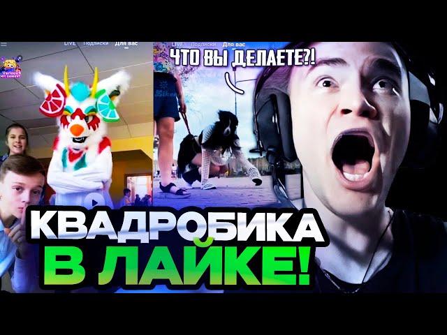 ДЕРЗКО В ШОКЕ С КВАДРОБИКИ В ЛАЙКЕ! | ЛУЧШИЕ МОМЕНТЫ СО СТРИМА DERZKO СМОТРИТ LIKE #14