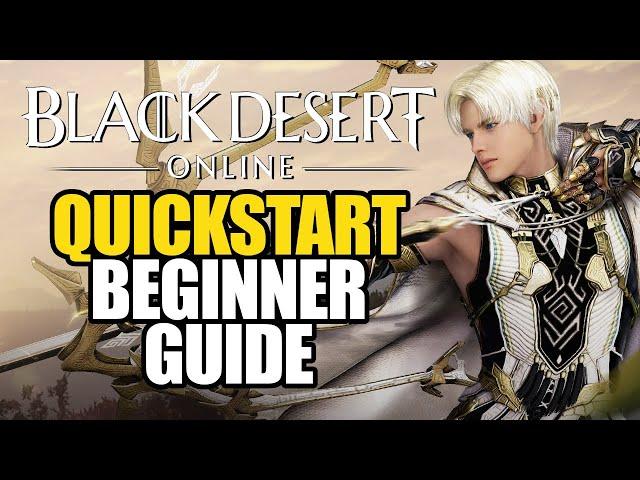 Quickstart Beginners Guide to Black Desert Online for Brand New Players