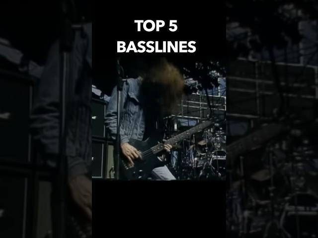 Top 5 bass lines of all time