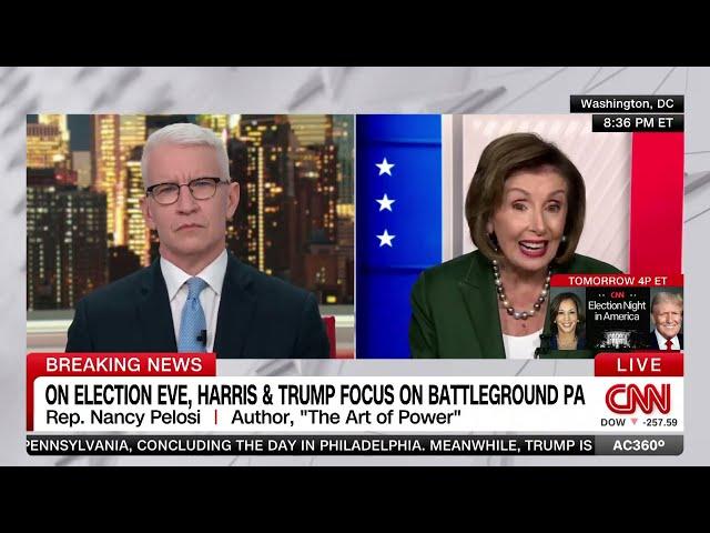 Speaker Emerita Pelosi on CNN's Anderson Cooper 360