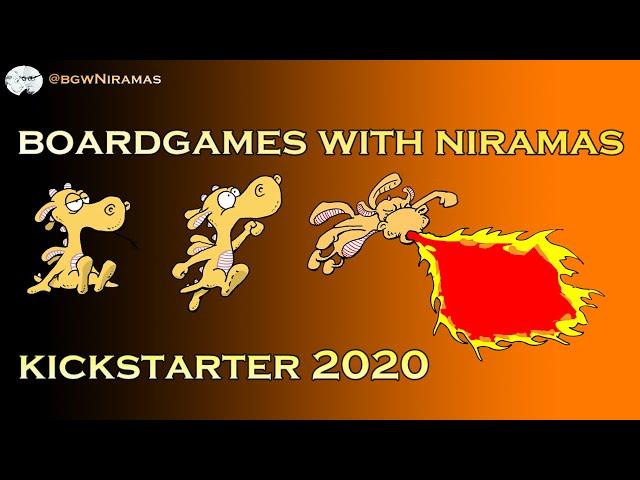 Boardgames with Niramas on Kickstarter 2020