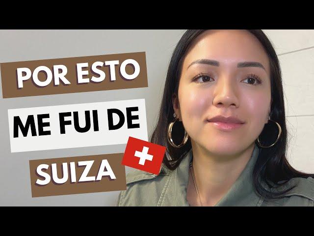 Mi Experiencia Viviendo en Suiza: Como Llegué, Por Qué Me Fui a Alemania + Pros y Contras de Suiza