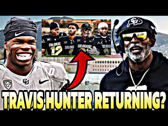 Coach Prime Is Going VIRAL Over This Photo & Travis Hunter Talks Coming Back For His Senior Season!