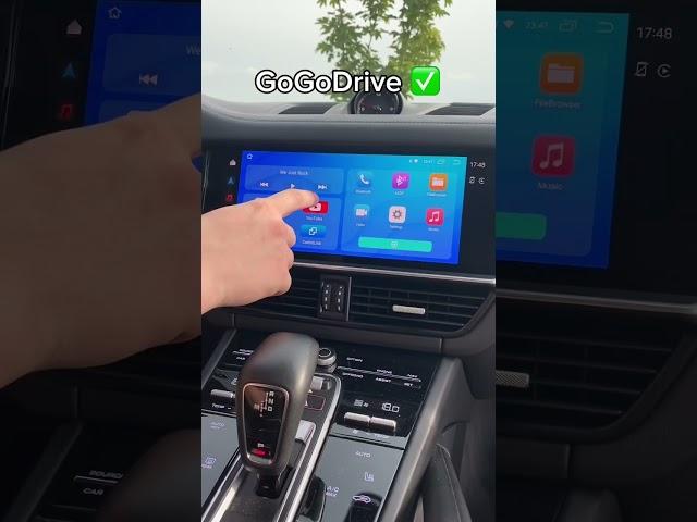 Connect to GoGoDrive adapter ! #car #adapter #carplay #cars #youtube #netflix #video
