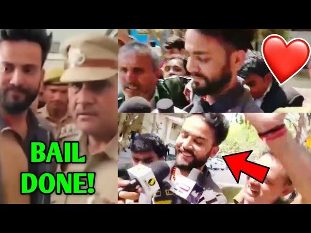 Elvish Yadav BAIL DONE! ️| @ElvishYadavVlogs Out from Jail, Elvish Yadav Arrested