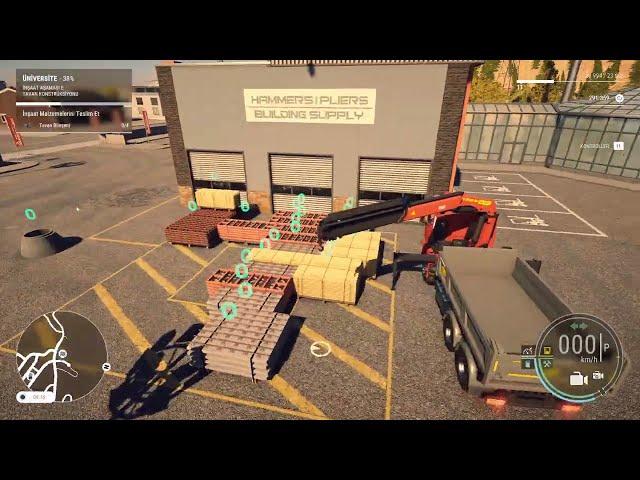 Üniversite İnşaatı part3 İnşaat Simulator #kepçeoyunları #kepçevideoları #constructionsimulator