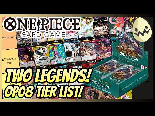 One Piece Card Game: Two Legends! OP08 Tier List!