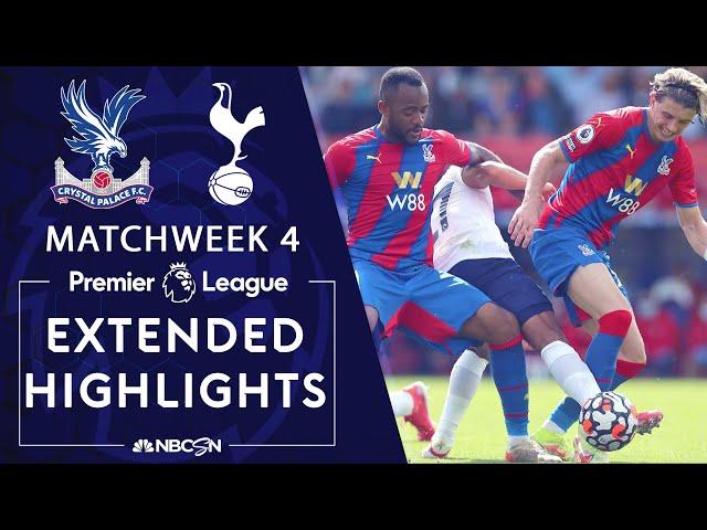 Crystal Palace v. Tottenham | PREMIER LEAGUE HIGHLIGHTS | 9/11/2021 | NBC Sports