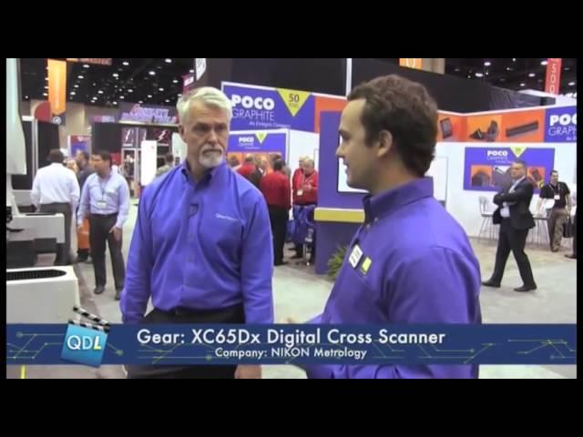 Tech Corner: XC65Dx Digital Cross Scanner from Nikon Metrology, live at IMTS 2014