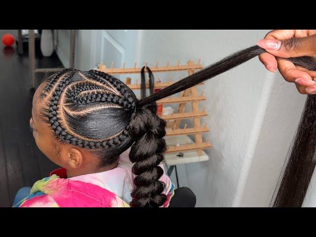 Dopest Braided Sleek Ponytail Ever | I Had To Recreate It!