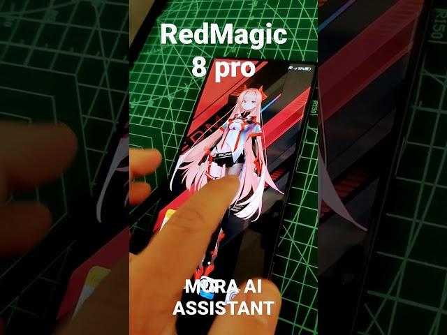 The WAIFU Smartphone! RedMagic 8 pro with MORA AI Assistant. Manga, Anime, Gaming Phone