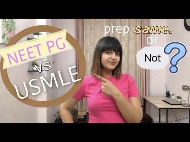 Is preparing for USMLE same as preparing for NEET-PG?