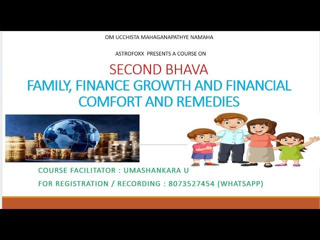 SECOND BHAVA   FINANCE, FINANCIAL GROWTH AND FAMILY