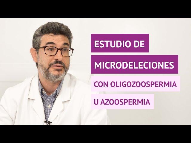 ¿El estudio de microdeleciones se realiza siempre que hay oligozoospermia u azoospermia?