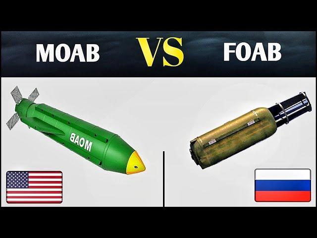 Mother of all Bombs (MOAB) VS Father of all Bombs (FOAB) | MOAB VS FOAB | United States Air Force