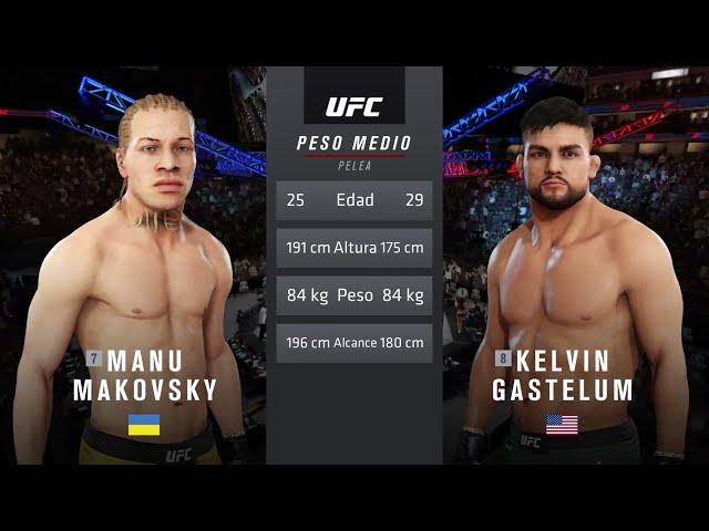 Gameplay UFC 3 Modo Leyenda Vs kelvin Gastelum