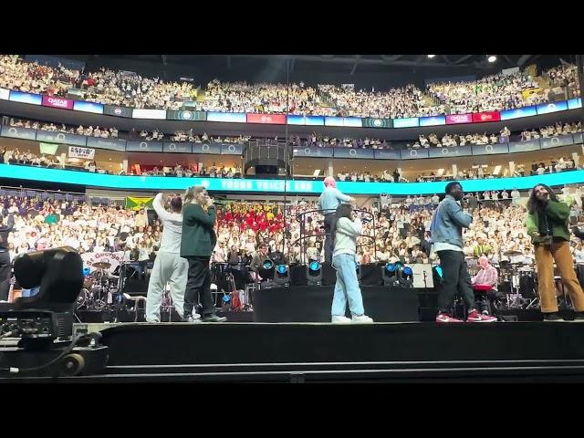 Bob Marley-Three Little Birds- Young Voices 2025 Rehearsals at London O2