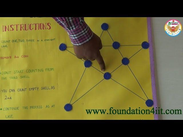 Creative Elimination puzzle with Solution || Maths Project ||