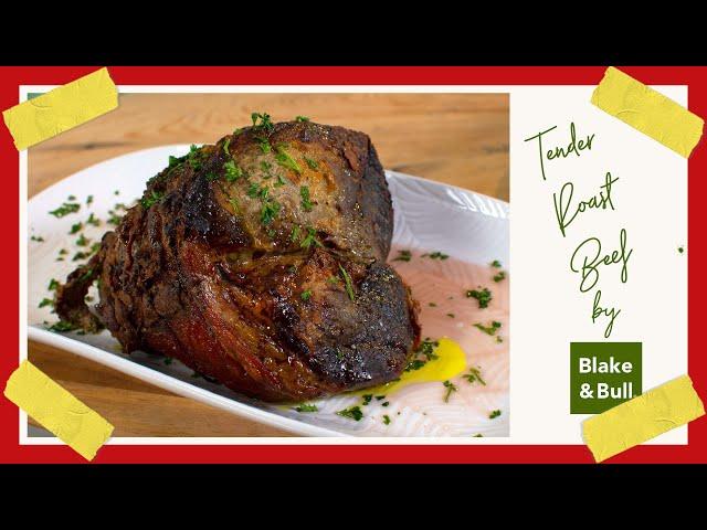 Tender Roast Beef in an Aga Range Cooker