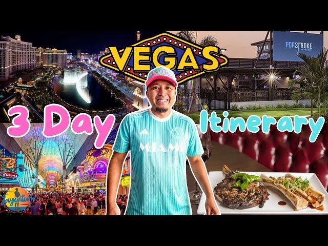 3 DAY Las Vegas ITINERARY - Must Do Activities