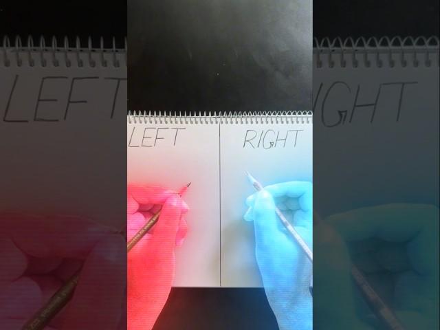 Drawing Ronaldo, But Right Hand VS Left Hand #shorts #ronaldo