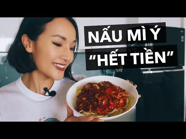 MAKE "CHEAP" SPAGHETTI WITH ME | Vlog | Giang Oi