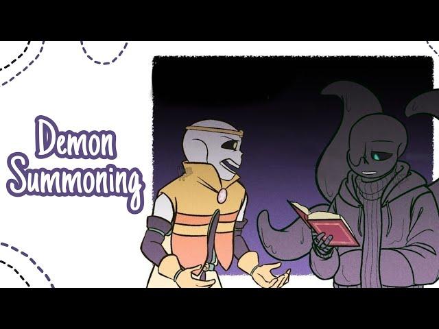 Demon Summoning || Undertale AU Comic Dub