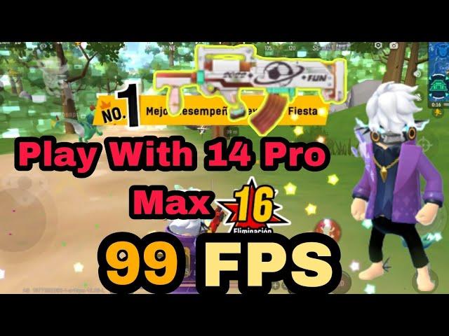 Sausage Man Mix Highlight ! Play with 14 pro max For the first time ! 34 Squad Kill ! EP 34