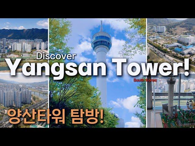 Unveiling Yangsan Tower! [양산타워의 숨겨진 매력!] South Korea / 4K