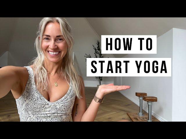 HOW TO START YOGA | Five tips for a regular practice | CAT MEFFAN