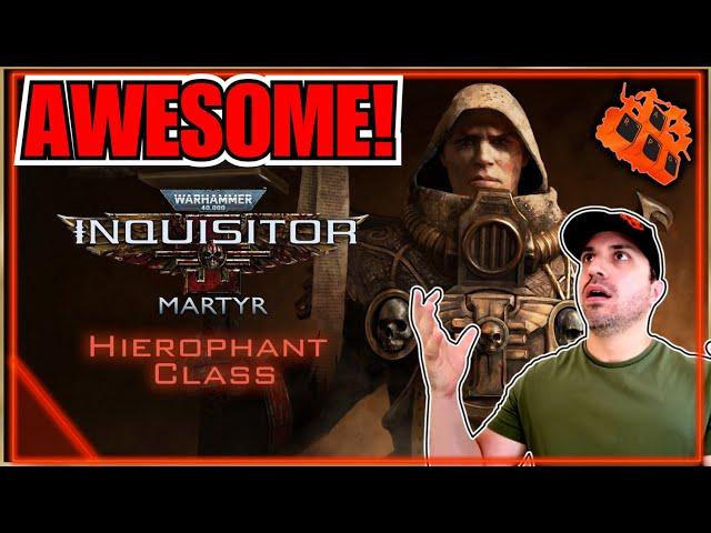 New DLC Dropping... Warhammer 40K Inquisitor Martyr's Class Looks AWESOME! MINIONS!