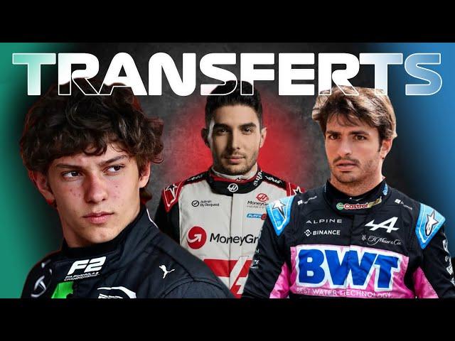  QUI VA OÙ ? Transferts F1 pour la saison 2025 !