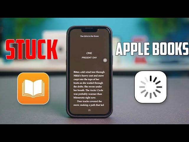 How to Fix Apple Books Stuck on Page on iPhone | Apple Books Not Responding Issue