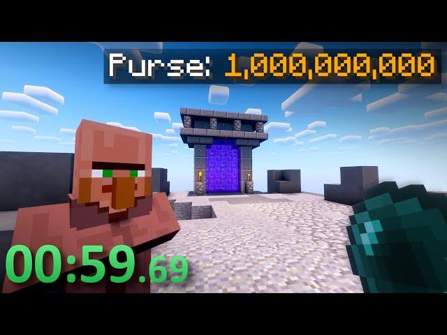 How to Make a 1,000,000,000 Coins in under 1 Minute (Hypixel Skyblock)