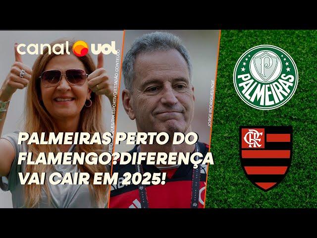 DIFERENÇA ENTRE FLAMENGO E PALMEIRAS VAI CAIR EM 2025! RODRIGO MATTOS DIZ O QUE MUDA NAS FINANÇAS!