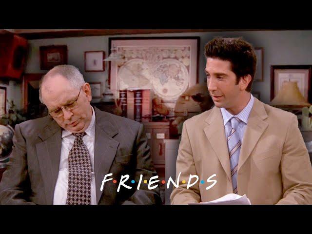 Ross' Audition Speech Puts the Deciding Professor to Sleep | Friends