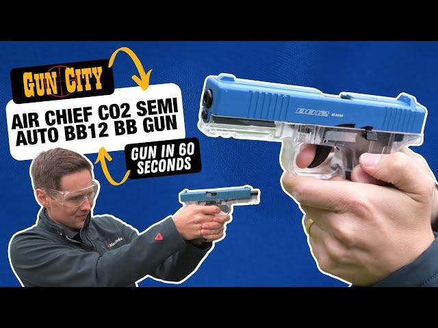 Air Chief BB12 CO2 Semi Auto BB Gun - Gun in 60 Seconds