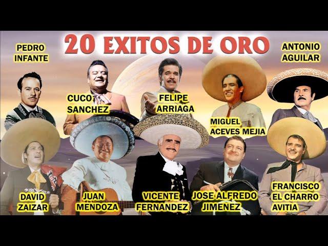 LA MEJOR RANCHERA DE VICENTE FERNANDEZ, ANTONIO AGUILAR, PEDRO INFANTE, JOSE ALFREDO JIMENEZ, Y MÁS