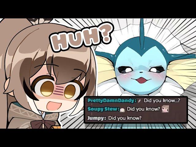 [ENG SUB/Hololive] Did Mumei know about the Vaporeon Copypasta ?