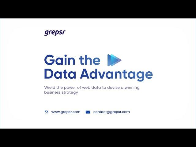 Gain the Data Advantage | Catch Grepsr at Seamless 2023, Dubai — May 23-24