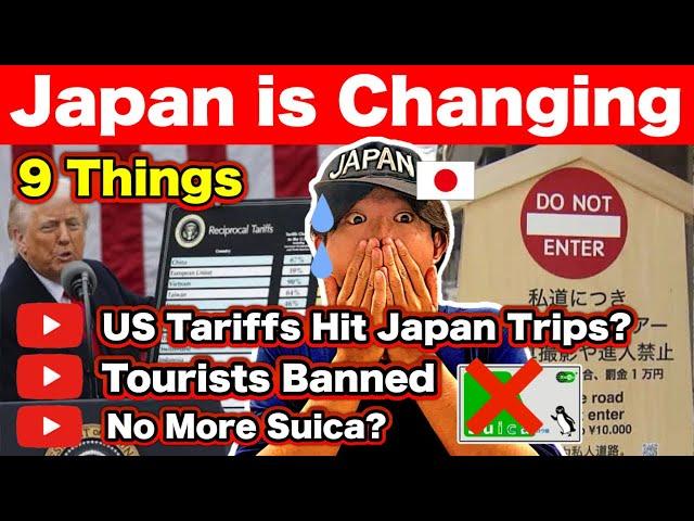 Japan Has Changed | Top 9 New Things to Know Before Traveling to Japan in 2025 | No More Suica?