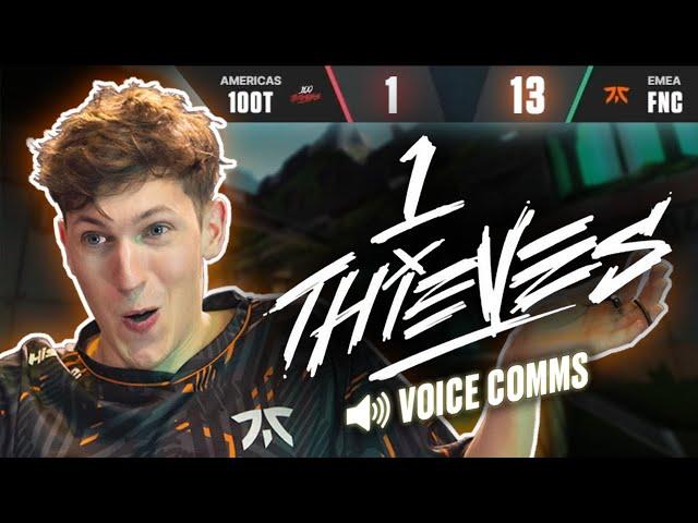 This Is Why They're Called 1THIEVES Now... | VOICE COMMS vs 100T