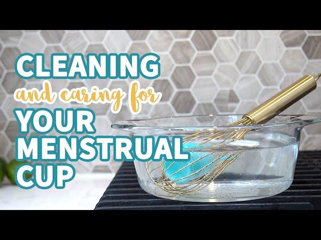 How to Clean Menstrual Cups